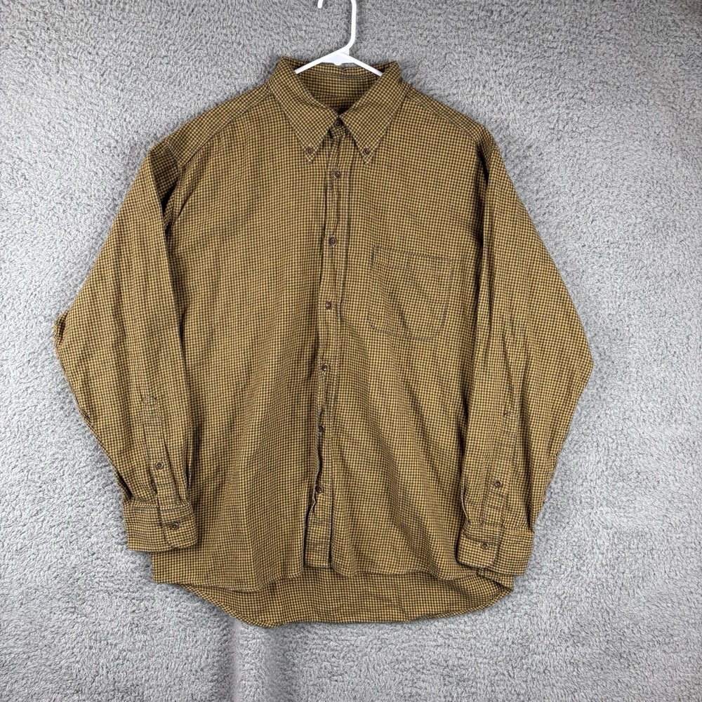 Bills Khakis Shirt Mens XL Classic Fit 100% Cotton Button Down Check Made USA